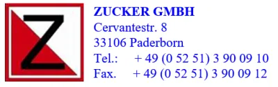 Zucker GmbH Paderborn